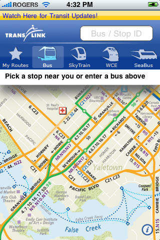 "Translink iPhone App"